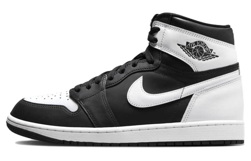 

Кеды унисекс Jordan Air Jordan 1 High OG Black White черные 42 EU, Черный, Air Jordan 1 High OG Black White