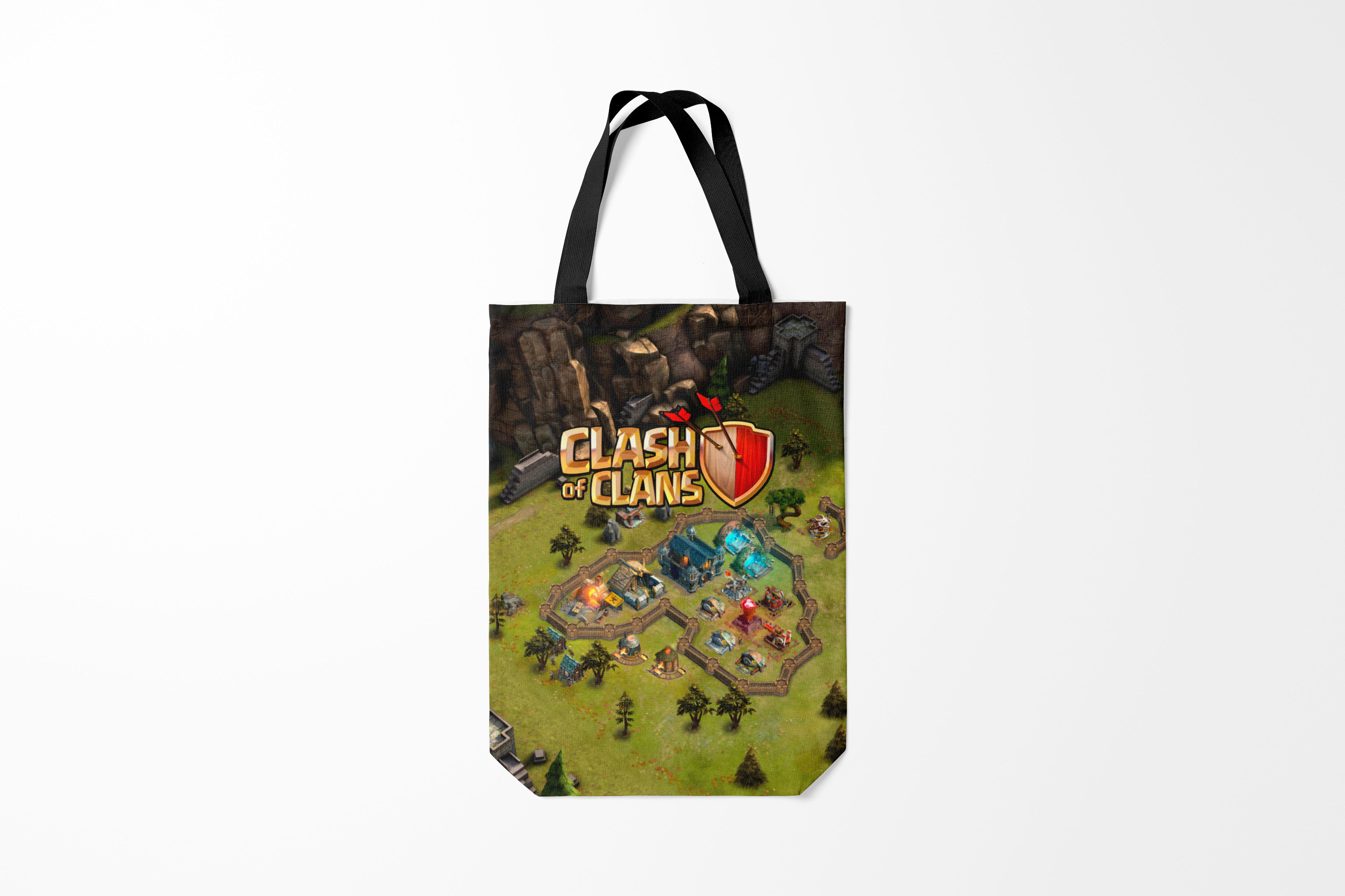 

Сумка шoппер унисекс Burnettie Clash of Clans/Royale Clans,, Clash of Clans/Royale Clans