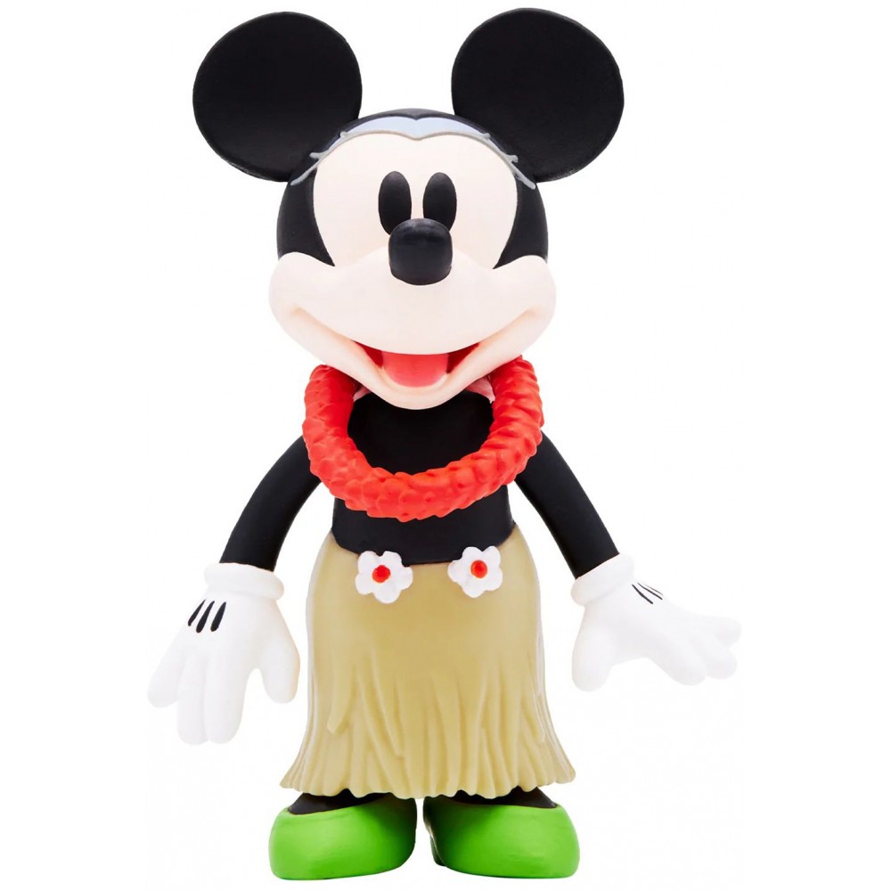 Фигурка Super7 Mickey & Friends Vintage Collection W2 Hawaiian Holiday Minnie Mouse disney mickey mouse new 2023 summer plastic baby soft bottom sandals boys and girls beach shoes striped color size 22 31