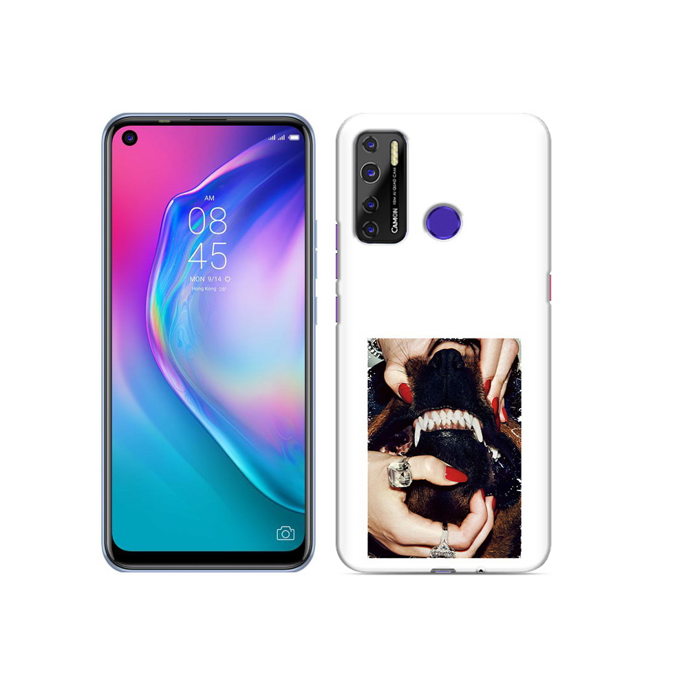 

Чехол MyPads Tocco для Tecno Camon 15 маникюр, Прозрачный, Tocco