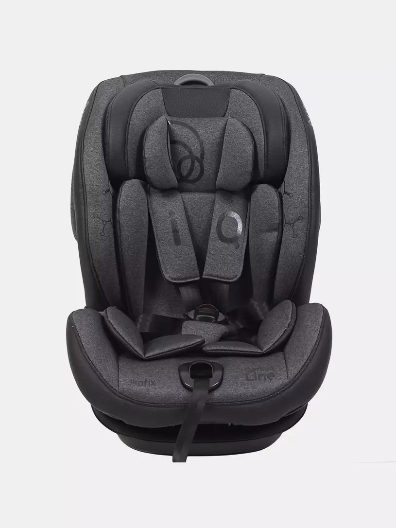 фото Автокресло rant iq isofix genius line цв.серый гр.1/2/3