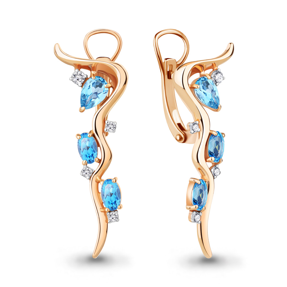 

Серьги из серебра 4765805А_925_з, 4765805А_925_з