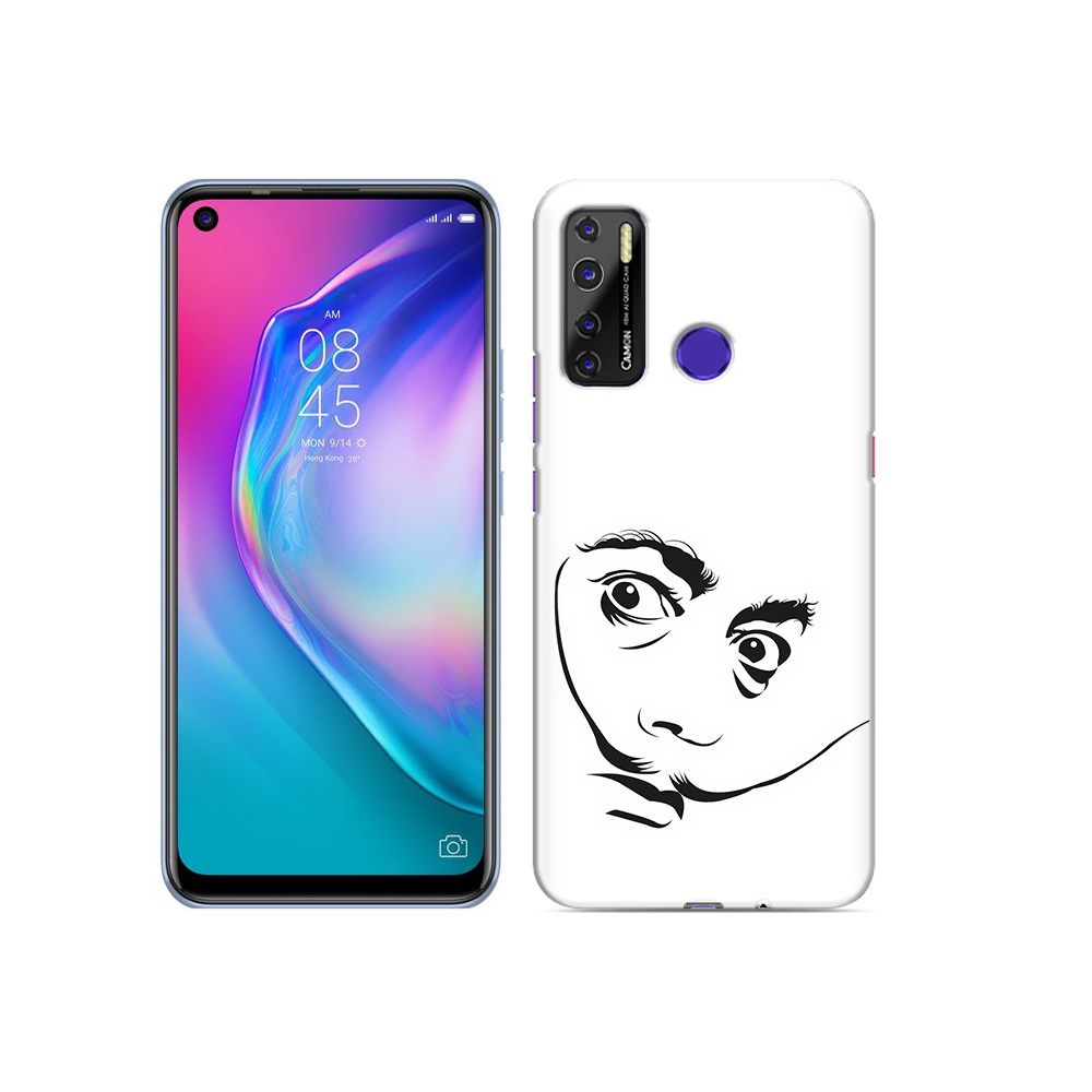

Чехол MyPads Tocco для Tecno Camon 15 мужчина с длинными усами, Прозрачный, Tocco