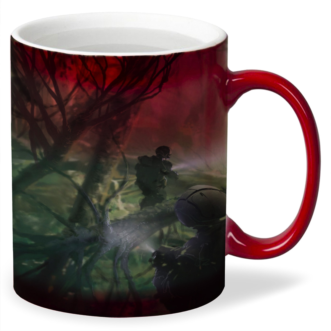 

Кружка хамелеон красный CoolPodarok anarchy online lost eden В чаще леса