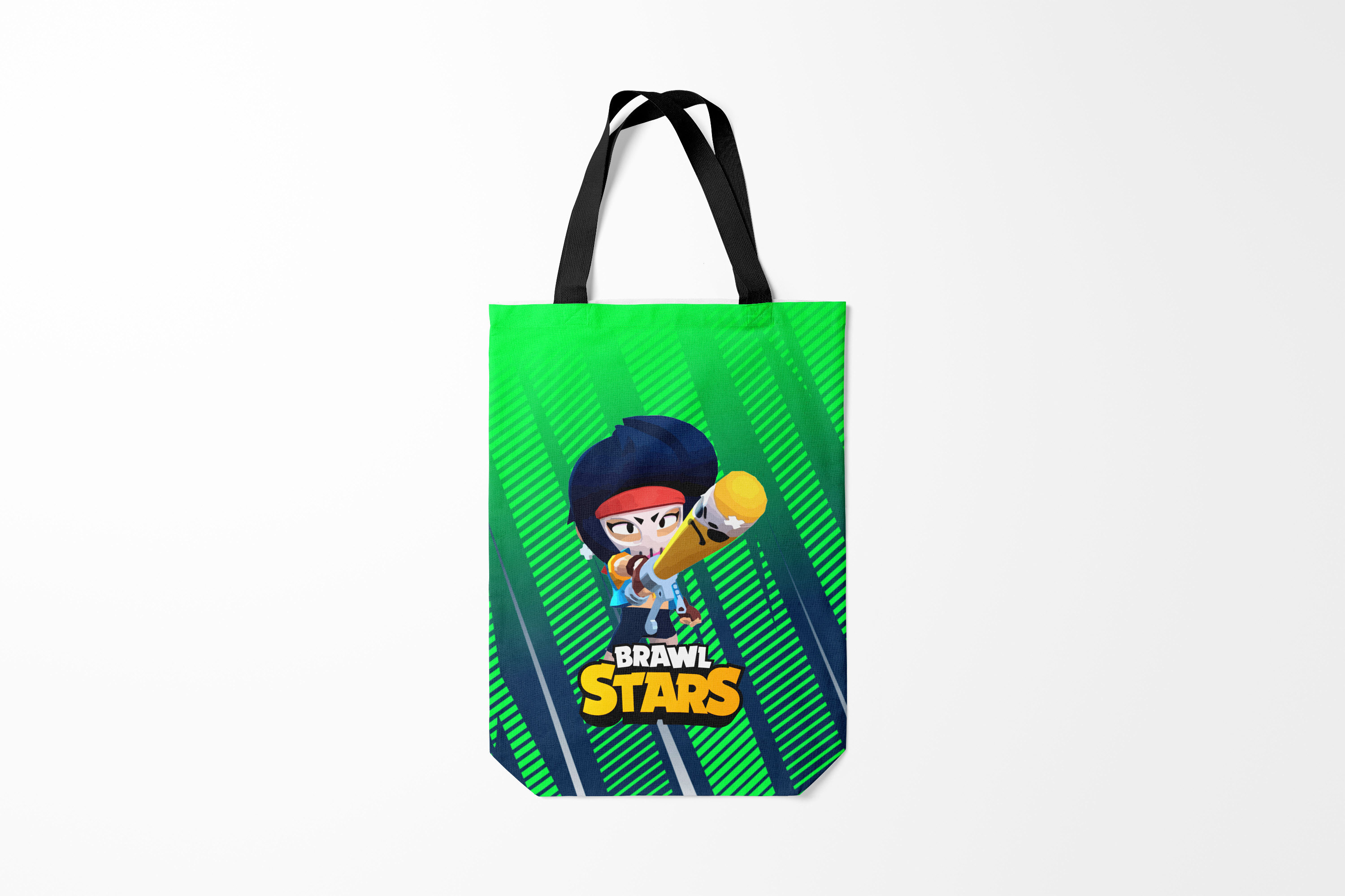 

Сумка шoппер унисекс Burnettie Brawl Stars Мстительница Биби BIBILANTE,, Brawl Stars Мстительница Биби BIBILANTE