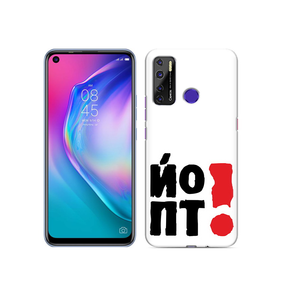 

Чехол MyPads Tocco для Tecno Camon 15 надписть абстракция, Прозрачный, Tocco