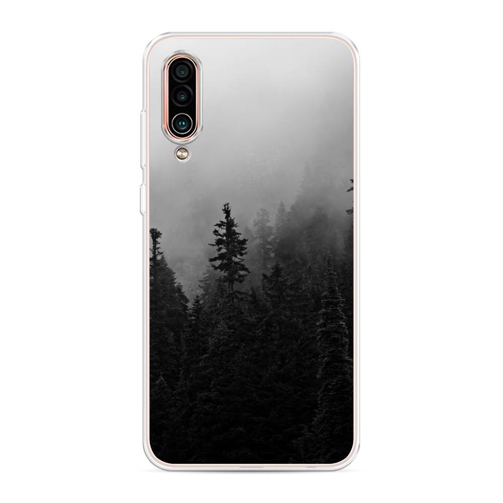 

Чехол на Meizu 16Xs "Туманный лес", Серый;черный, 73450-2