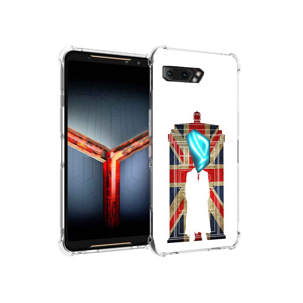 

Чехол MyPads Tocco для Asus ROG Phone 2 шерлок холмс, Прозрачный, Tocco