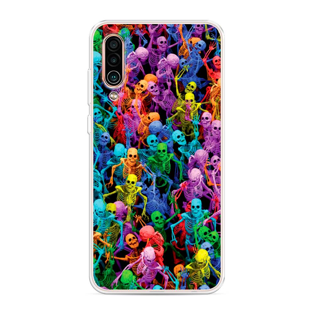 

Чехол на Meizu 16Xs "Вечеринка скелетов", Фиолетовый;желтый;оранжевый, 73450-6