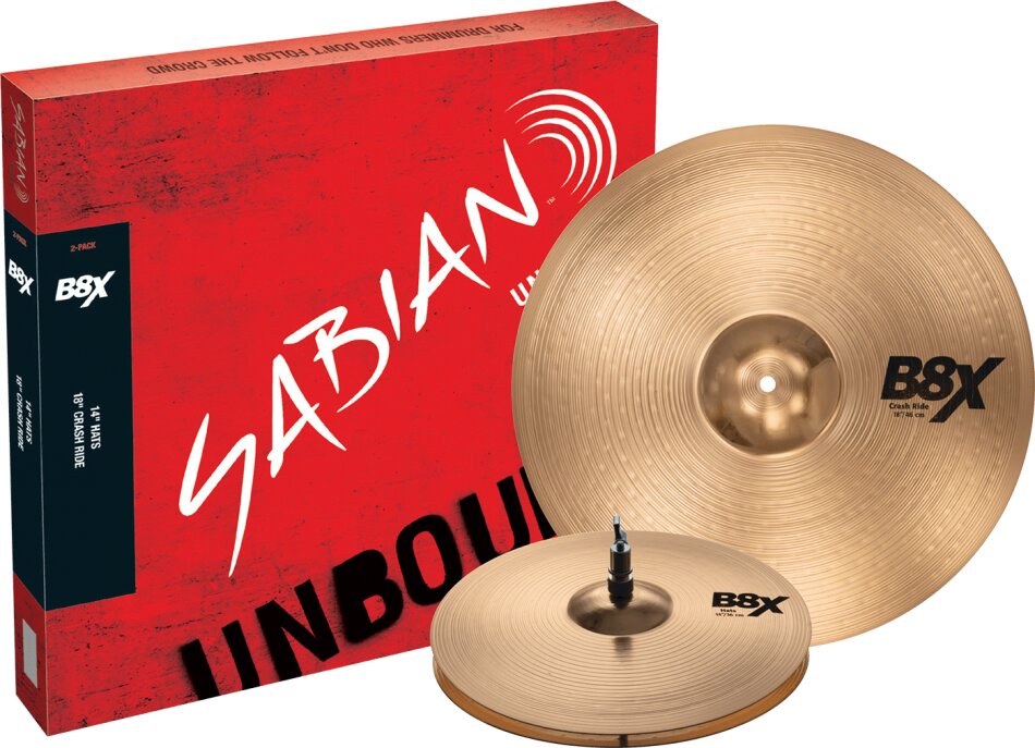 

Тарелка Sabian B8X 2-Pack, B8X 2-Pack