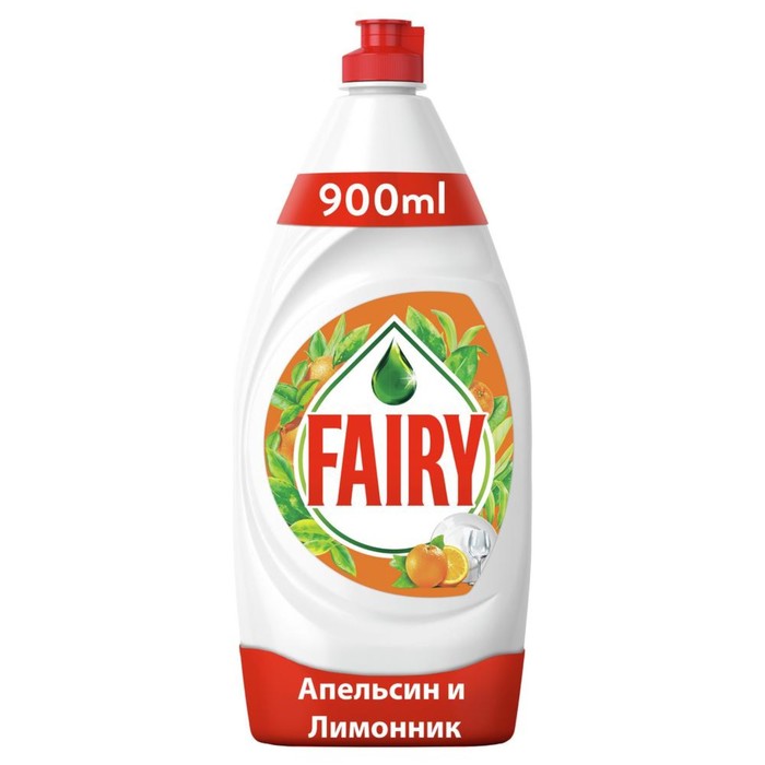 

Средство для мытья посуды Fairy "Апельсин и лимонник", 900 мл