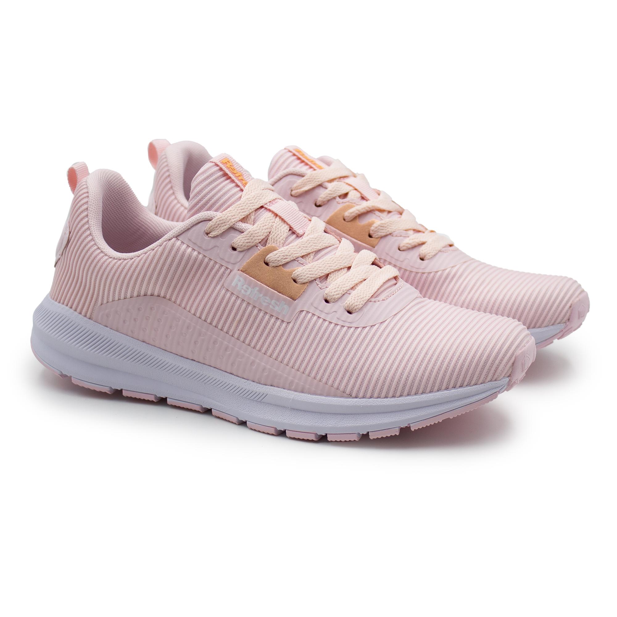 фото Кроссовки женские refresh textile ladies shoes 79085 розовые 37 eu