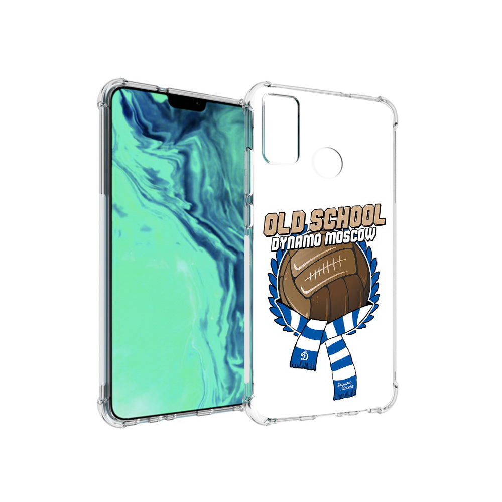 

Чехол MyPads Tocco для Huawei 9X Lite ФК Динамо олд скул, Прозрачный, Tocco
