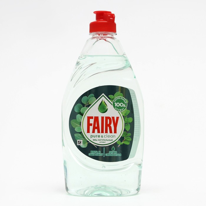 

Средство для мытья посуды,FAIRY Pure&clean Мята и Эвкалипт 450 мл
