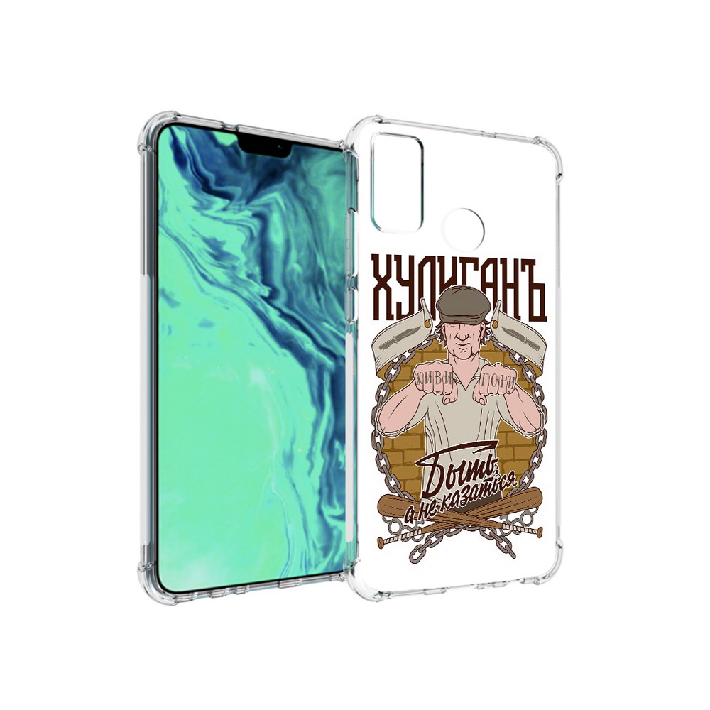 

Чехол MyPads Tocco для Huawei 9X Lite Хулиган, Прозрачный, Tocco