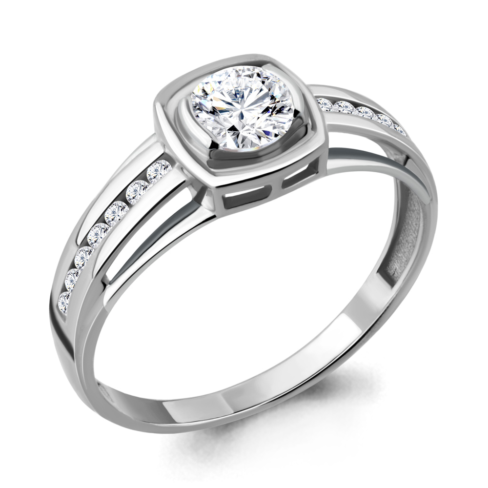 

Кольцо из серебра р. 21 AQUAMARINE 665701А_925_р, 665701А_925_р