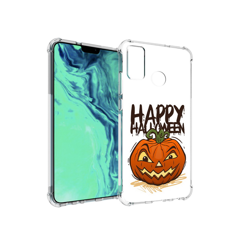 

Чехол MyPads Tocco для Huawei 9X Lite Хэллоуин счастливый, Прозрачный, Tocco