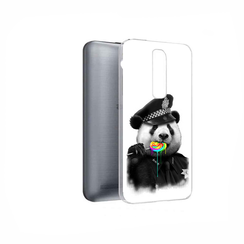 

Чехол MyPads Tocco для Asus ZenFone 2 Laser (ZE601KL) Панда полиция, Прозрачный, Tocco