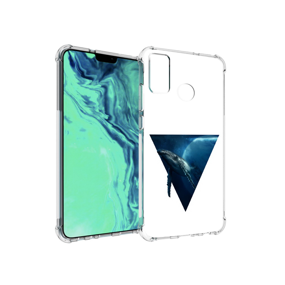 

Чехол MyPads Tocco для Huawei 9X Lite 3D кит, Прозрачный, Tocco