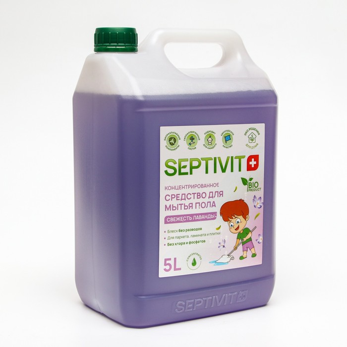 

Средство для пола SEPTIVIT "Свежесть Лаванды", 5 л