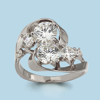 

Кольцо из серебра р.  AQUAMARINE 66164_925_з, 66164_925_з