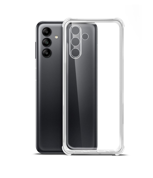 

Чехол (клип-кейс) BORASCO Bumper Case, для Samsung Galaxy A04s, прозрачный [71041]