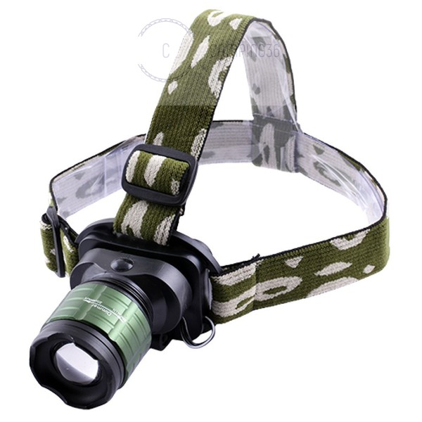 

Фонарь налобный аккумуляторный ультра яркий Headlamp Mont-6808, Черный