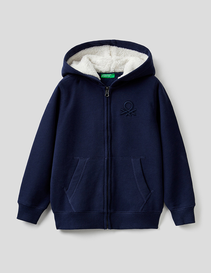 

Толстовка для мальчиков Benetton цв. синий р.110, 21A_3EB5C5829
