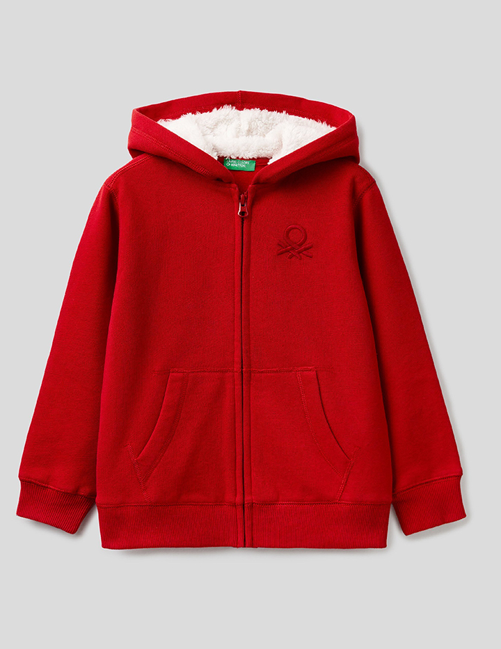 

Толстовка для мальчиков Benetton цв. красный р.110, 21A_3EB5C5829