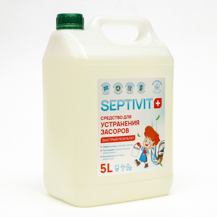 

Средство для чистки труб SEPTIVIT, 5 л
