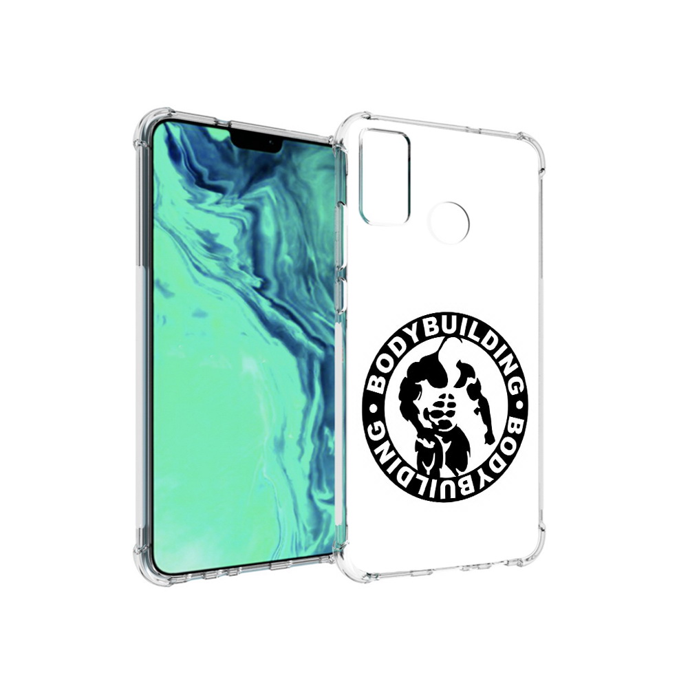 

Чехол MyPads Tocco для Huawei 9X Lite бодибилдинг, Прозрачный, Tocco