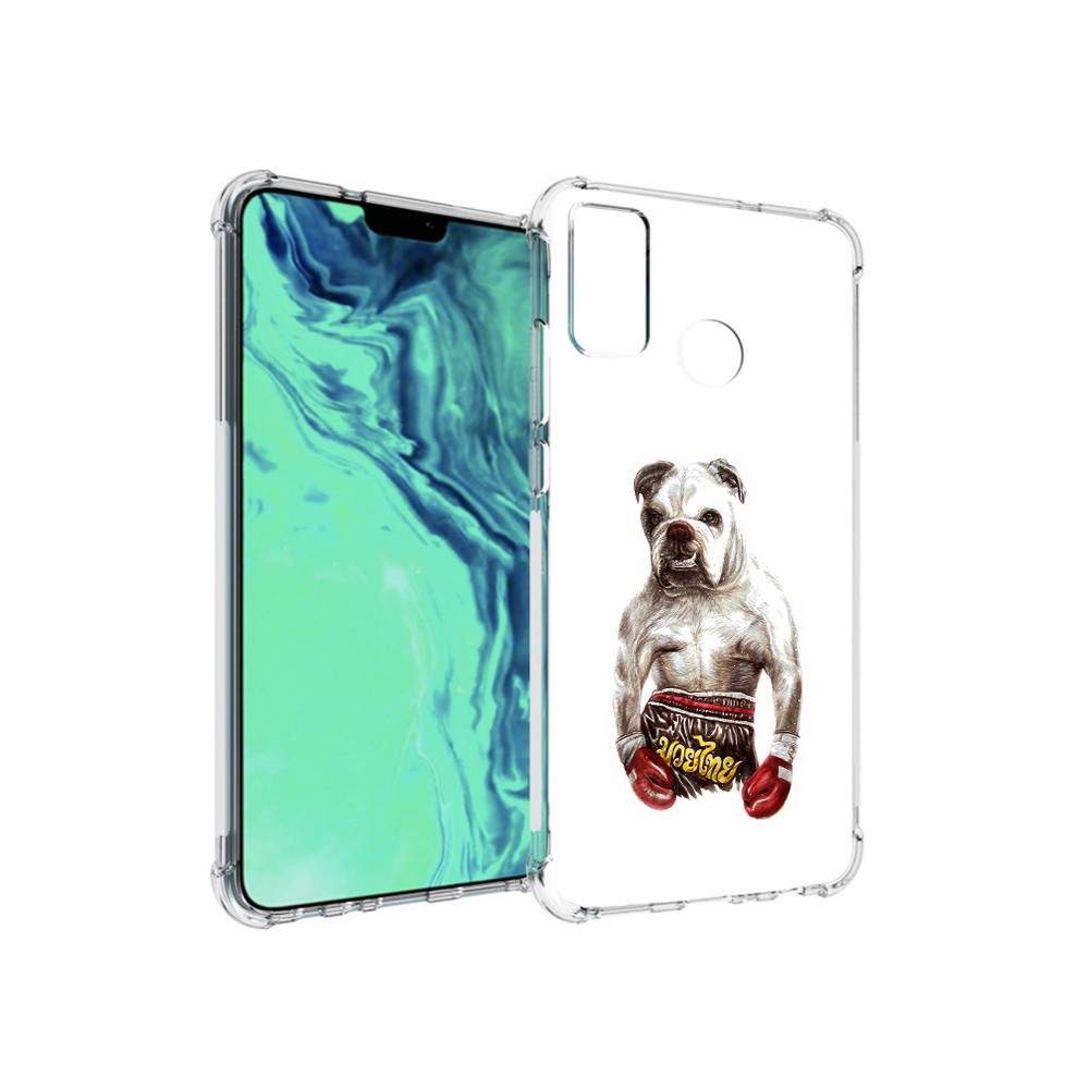 

Чехол MyPads Tocco для Huawei 9X Lite боксер, Прозрачный, Tocco