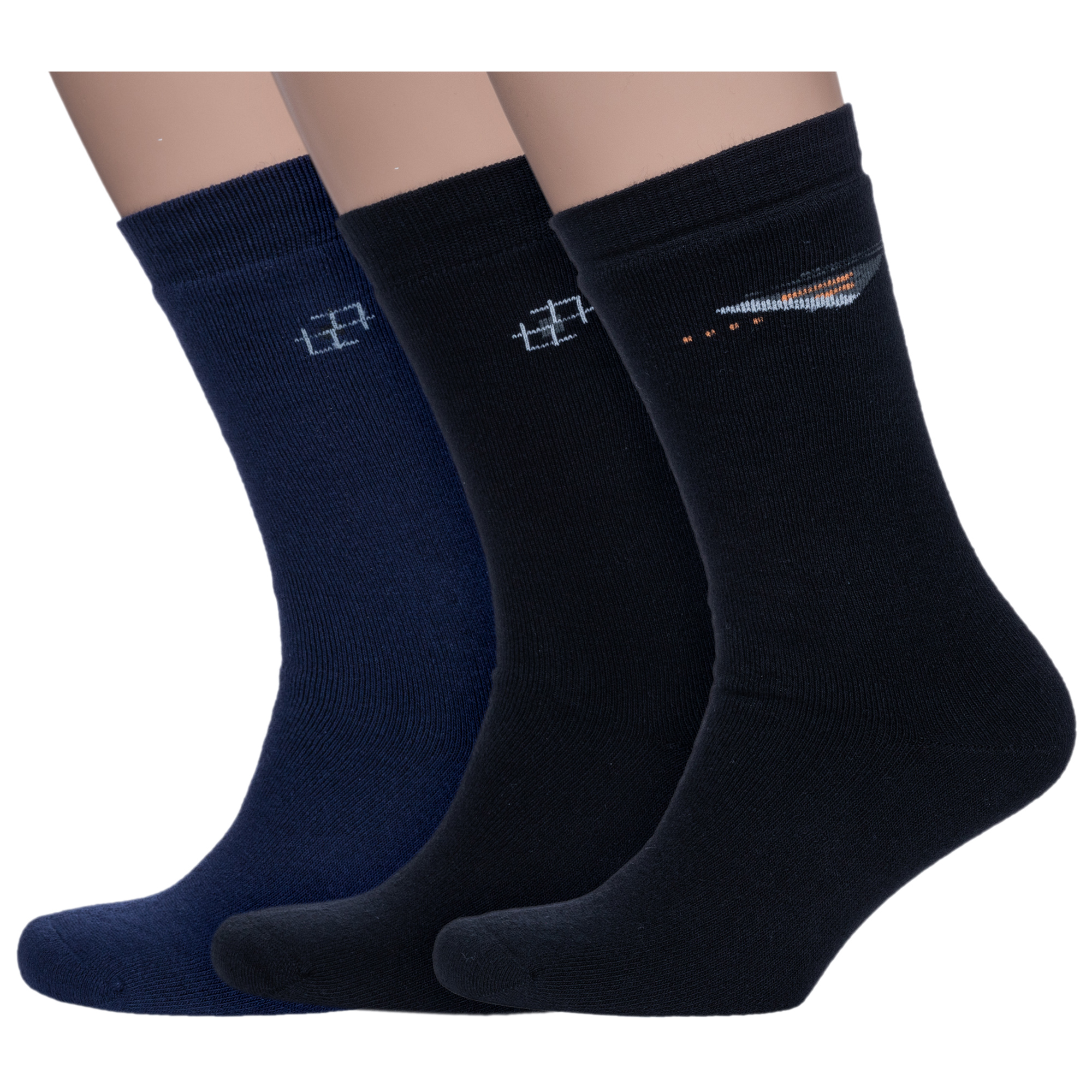 

Комплект носков мужских НАШЕ 3-532С3 разноцветных 27, 3-532С3