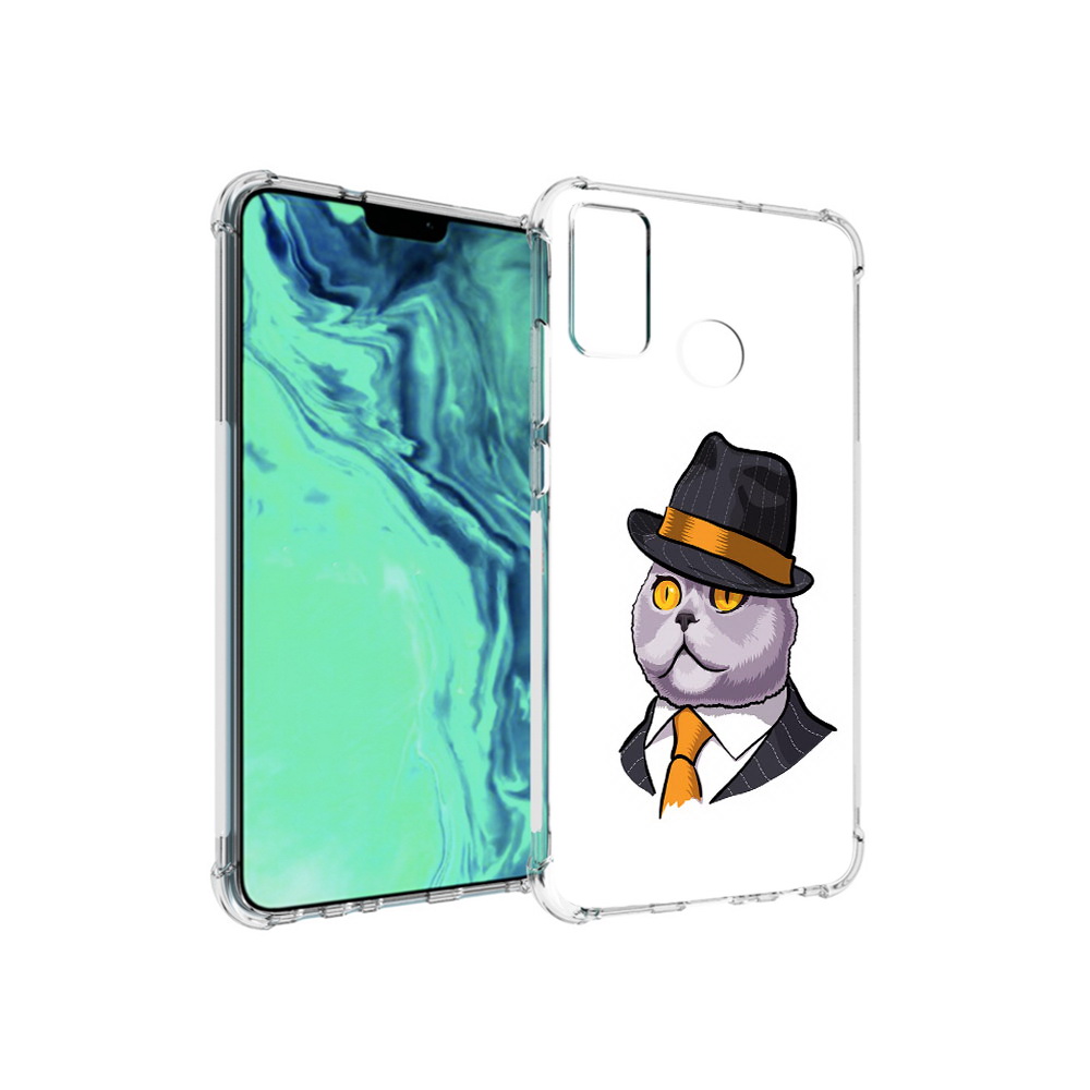 

Чехол MyPads Tocco для Huawei 9X Lite британец, Прозрачный, Tocco