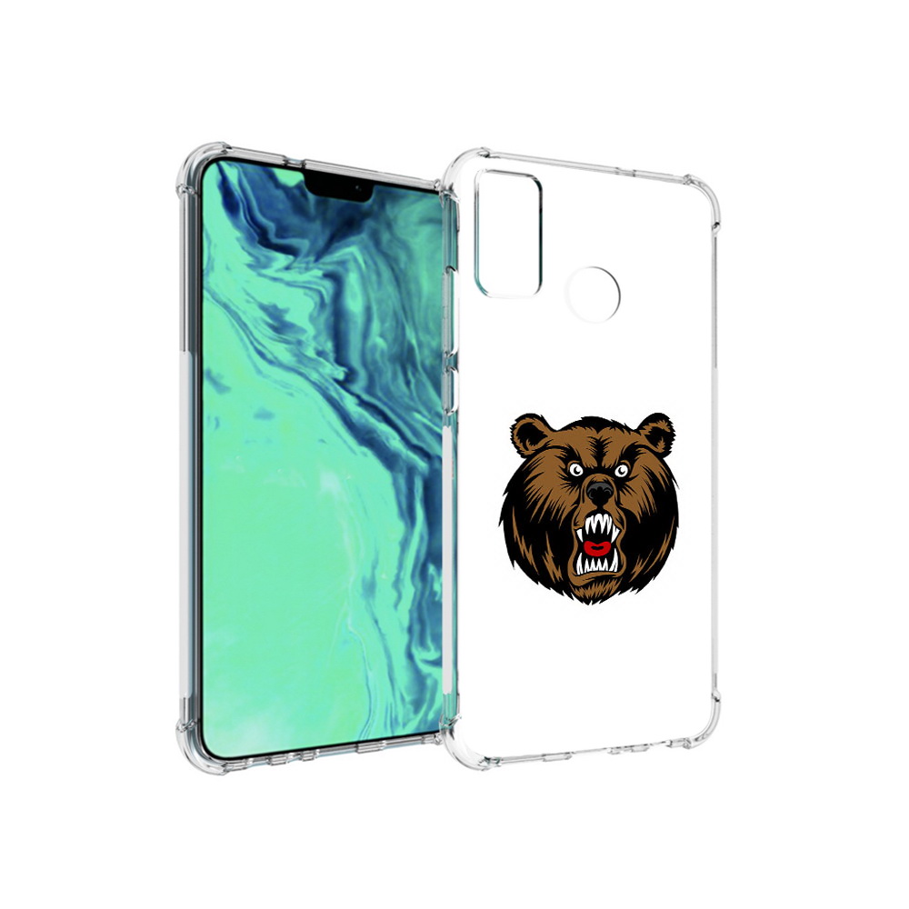 

Чехол MyPads Tocco для Huawei 9X Lite бурый, Прозрачный, Tocco