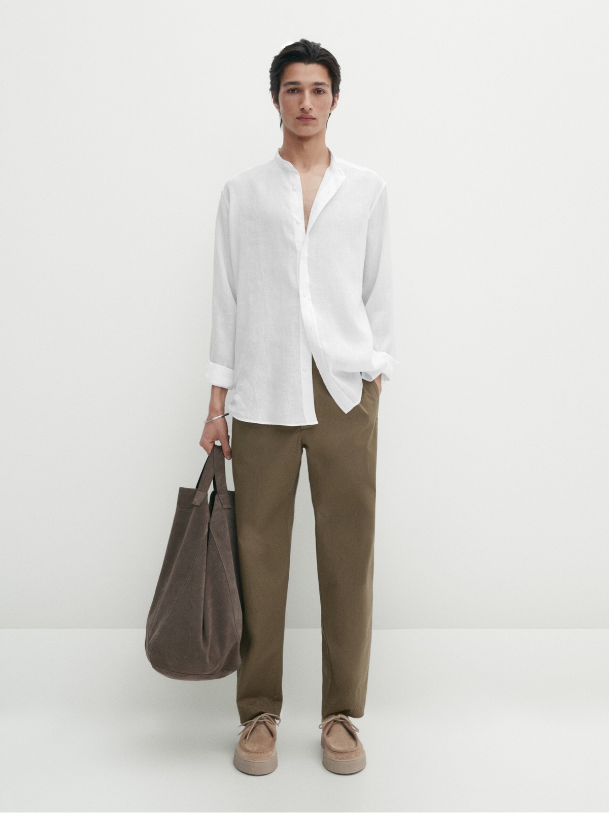 

Брюки мужские Massimo Dutti 0020/020-I2024 зеленые M, Зеленый, 0020/020-I2024