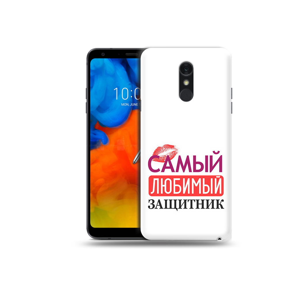 

Чехол MyPads Tocco для LG Q Stylus любимый защитник, Прозрачный, Tocco