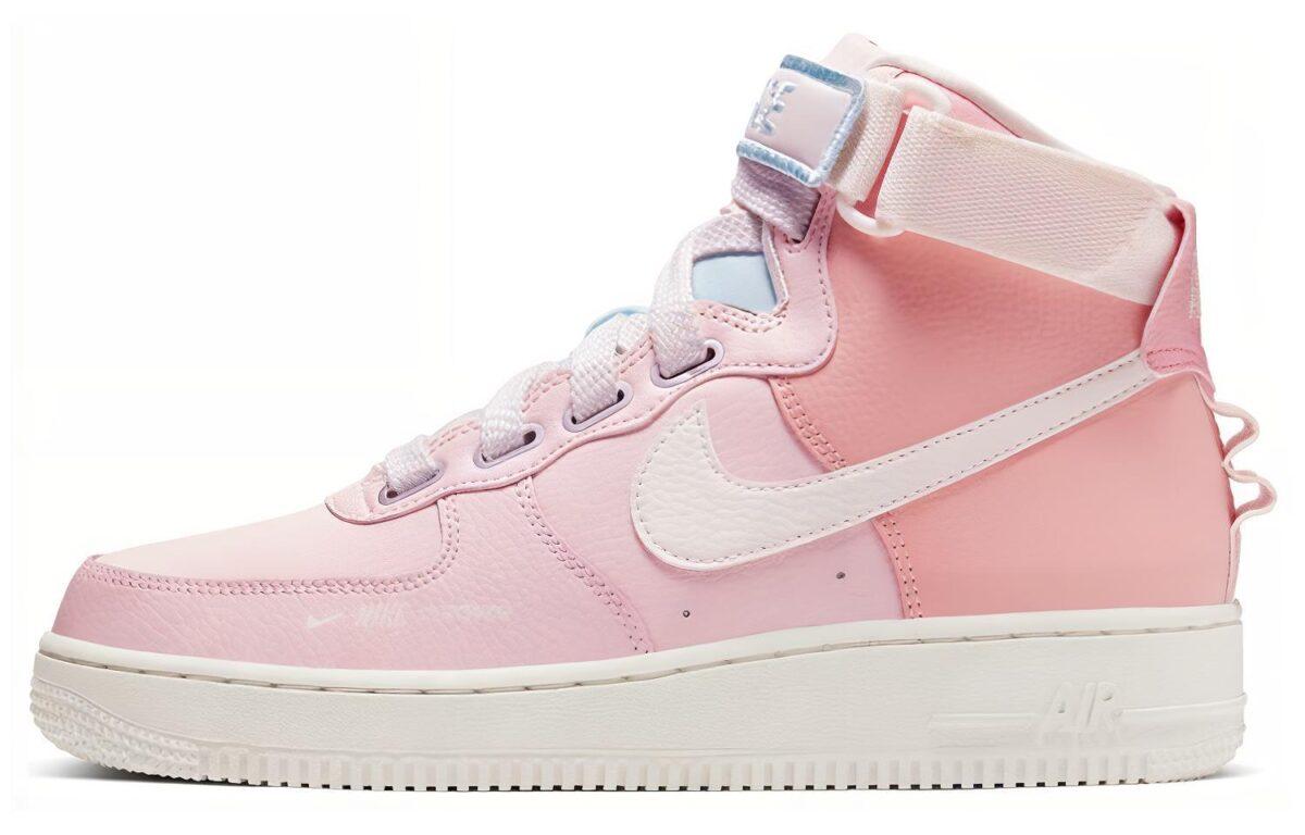 

Кеды унисекс Nike Air Force 1 utility розовые 37.5 EU, Розовый, Air Force 1 utility
