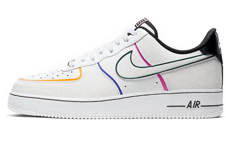 

Кеды унисекс Nike Air Force 1 Low Day of the Dead белые 40.5 EU, Белый, Air Force 1 Low Day of the Dead