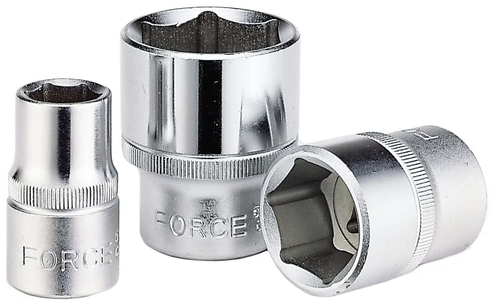 

Головка 9мм 6-гранная 1/2DR короткая FORCE 54509