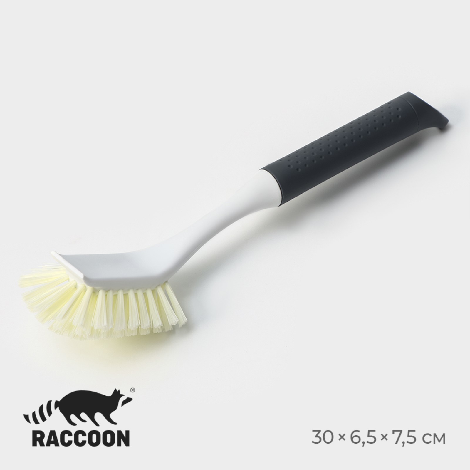 Щётка для мытья посуды Raccoon Breeze, удобная ручка, 10069641