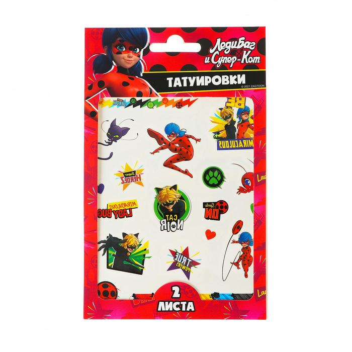 

Наклейки-татуировки «Леди Баг и Супер-Кот»