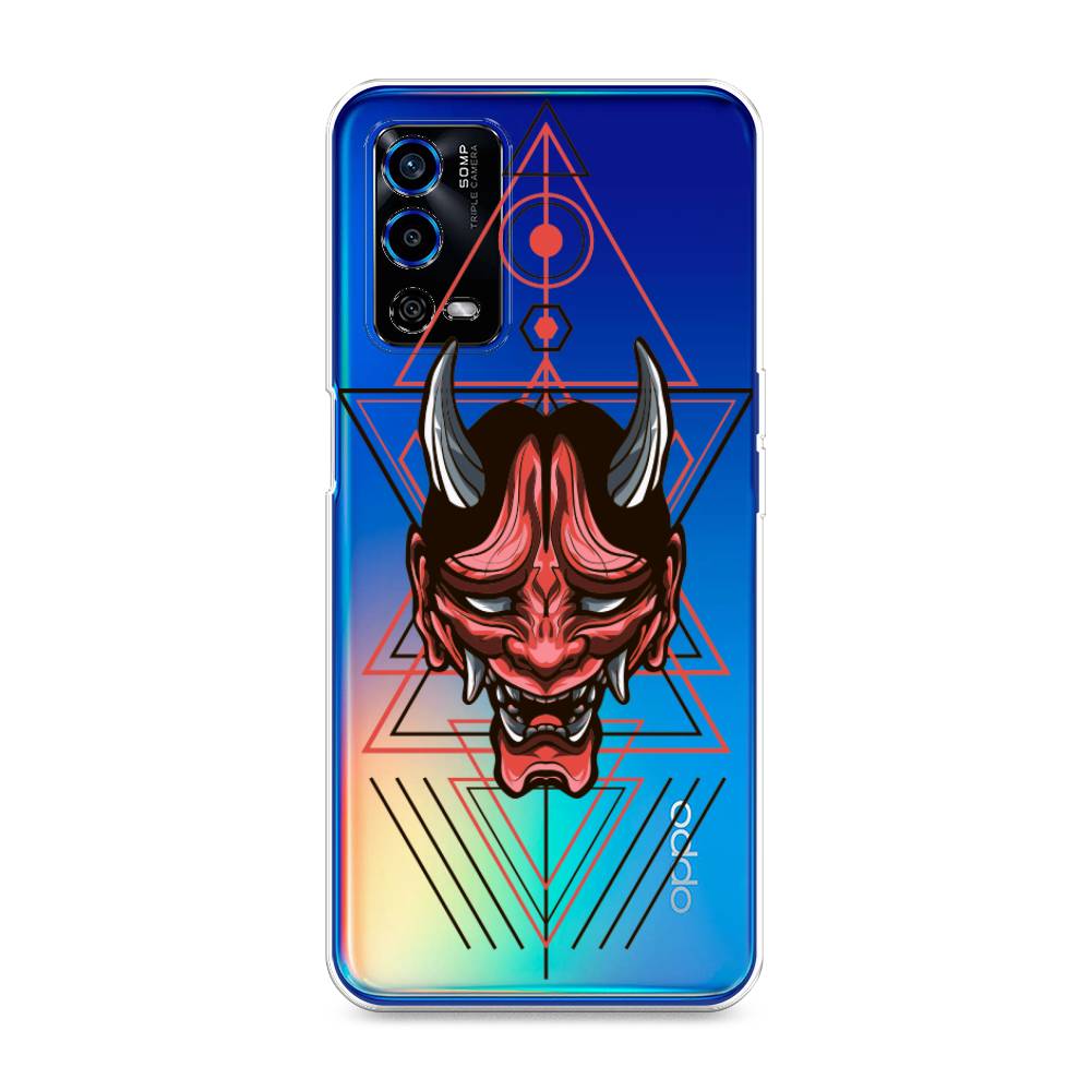 фото Чехол для oppo a55 4g "hanya oni mask" case place