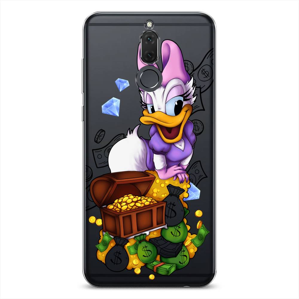 

Чехол на Huawei Nova 2i "Rich Daisy Duck", Коричневый;белый;фиолетовый, 6120550-6