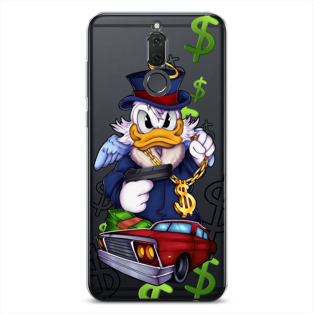 

Чехол на Huawei Nova 2i "Scrooge McDuck with a Gold Chain", Красный;синий;белый, 6120550-6