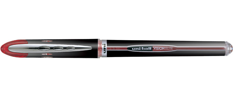 

Ручка роллер Uni-Ball Vision Elite 0,5мм (красный, упаковка из 12 штук)