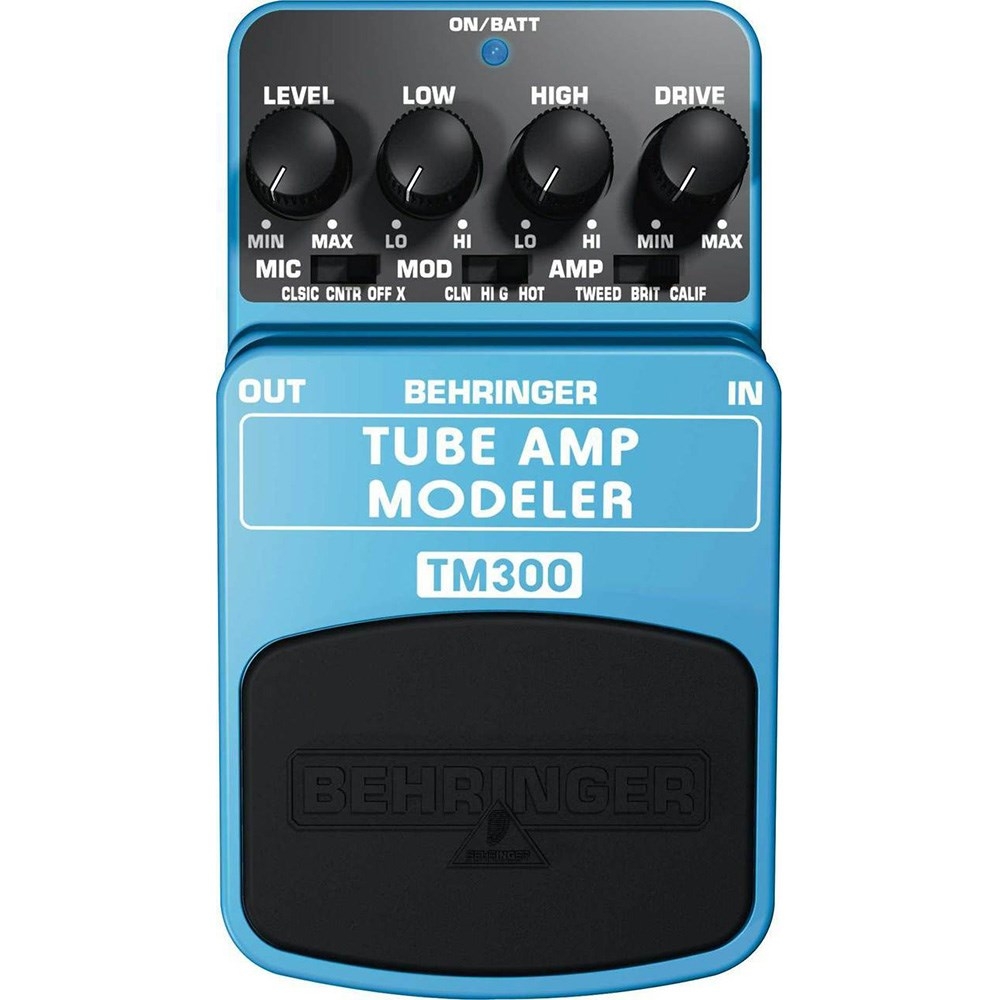 Эмулятор ламповых усилителей Behringer TM300 Tube Amp Modeler