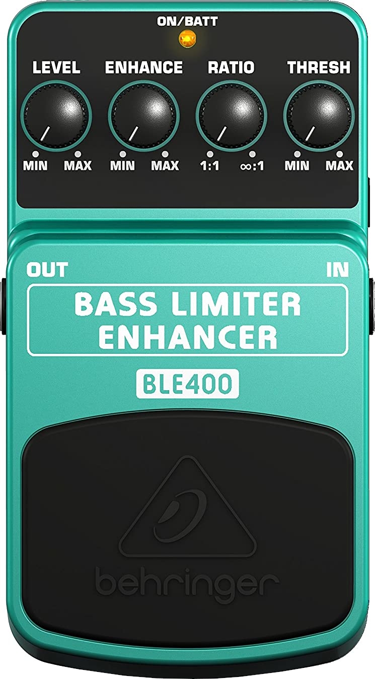 

Педаль limiter/enhancer Behringer Bass Limiter Enhancer BLE400 для бас гитары, Bass Limiter Enhancer BLE400