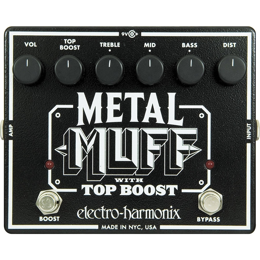 Гитарная педаль Electro-Harmonix Metal Metal Muff w/ Top Boost