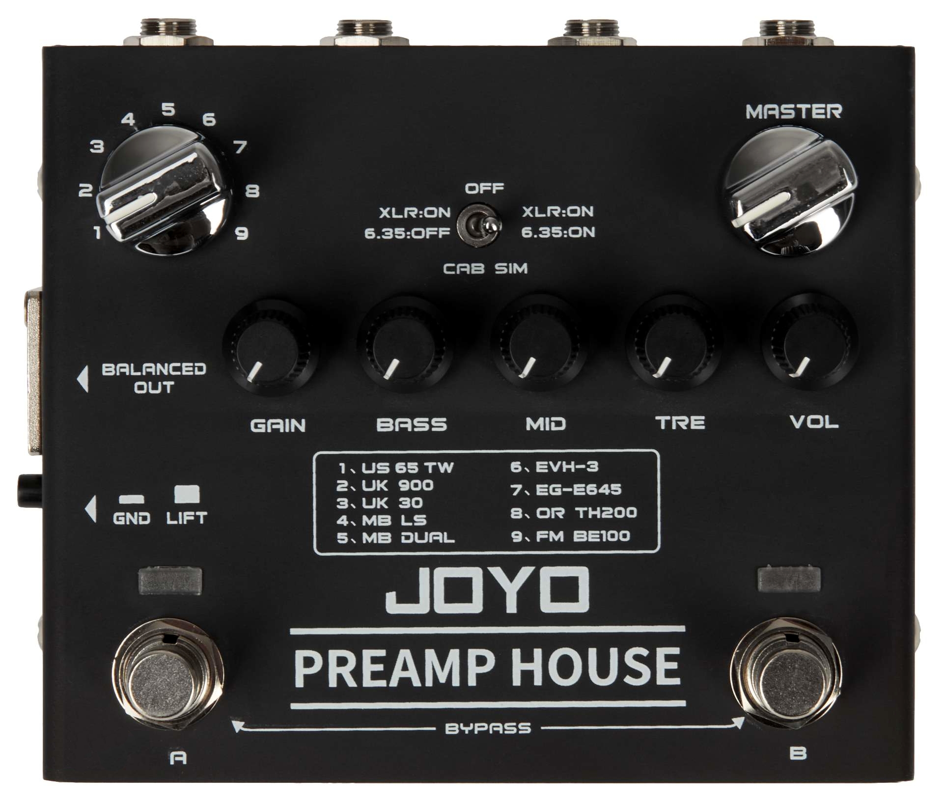 фото Педаль эффектов joyo r-15-preamp-house-sim